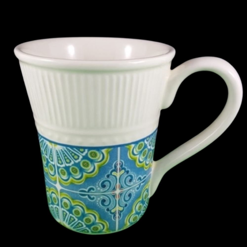 ATLAS Mug, PIER 1 Imports Geometric Design, 14 Fl.oz - Picture 2 of 10